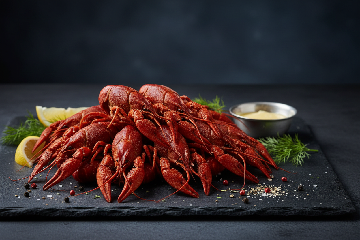 Cooked & Ready - Frozen Cooked Crawfish Hero