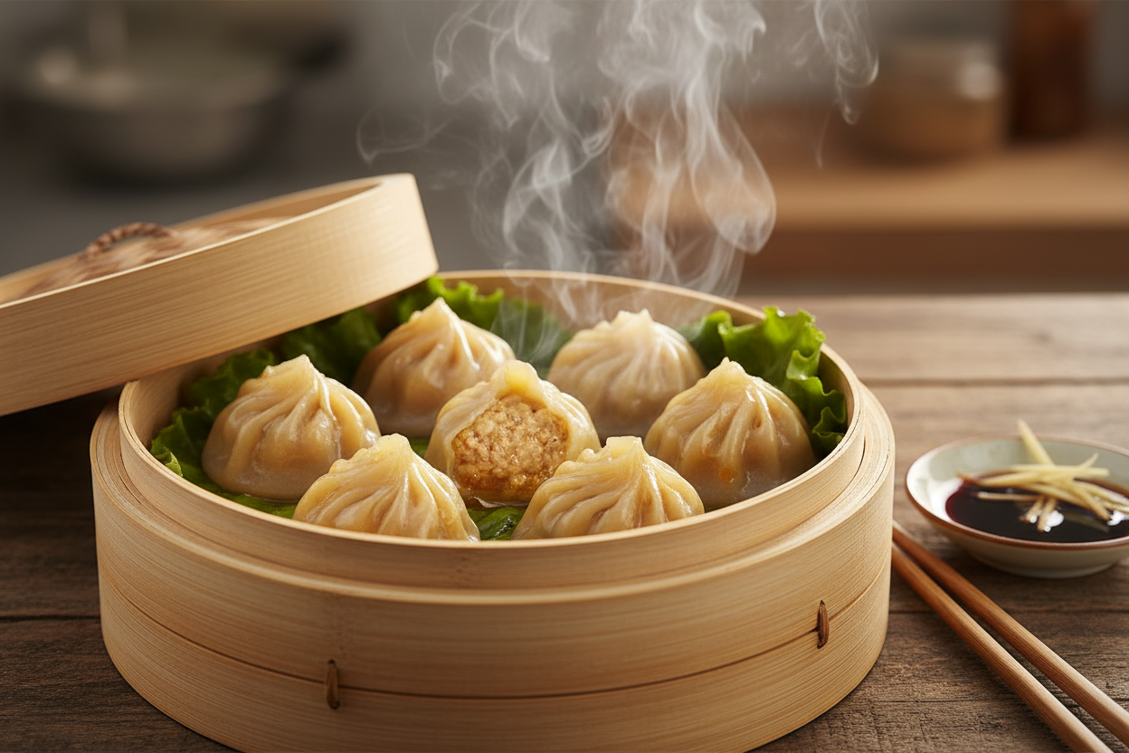 🥟 Frozen Dim Sum: Chicken Soup Dumplings