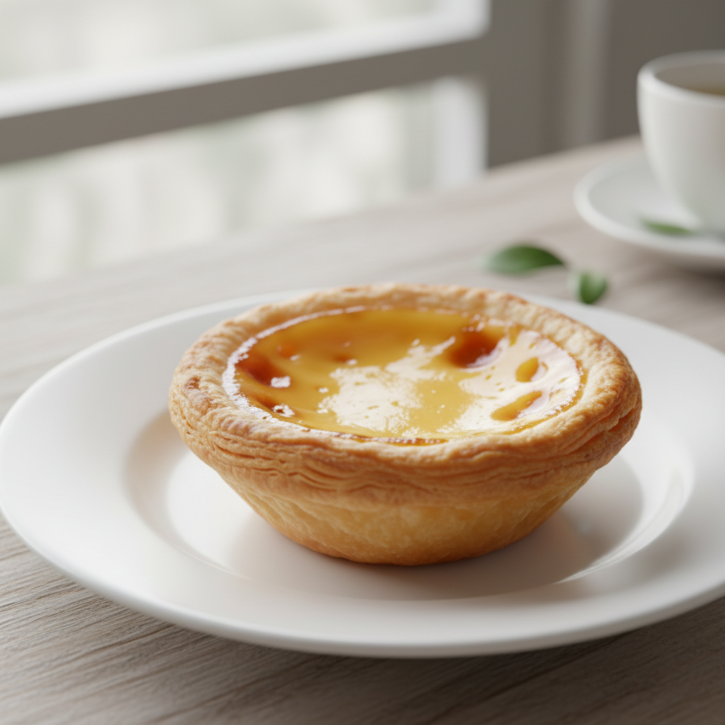 🥧 Frozen Dim Sum: Egg Tart (Dessert) - Silky Custard & Flaky Crust