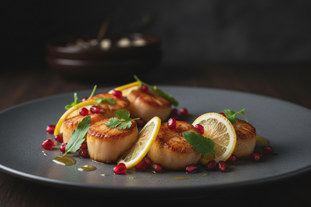 🦪 Frozen Scallops – Large 10/10 Count, Wild‑Caught